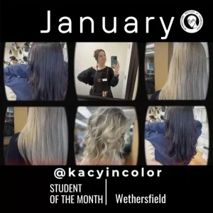 Collage of Kacy's work